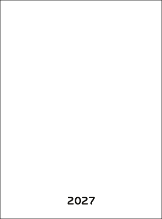 MINI WHITE BLANKOKALENDER DIY BASTEL SELBSTGESTALTEN